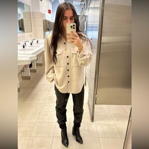 N.Peal Cashmere Blend Shirt Jacket/Sweater